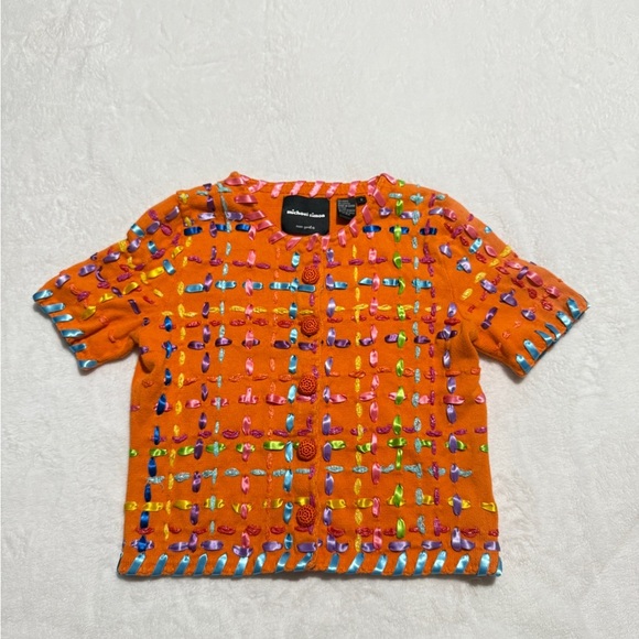 Michael Simon Size S Vintage Y2K Blouse - Picture 2 of 5